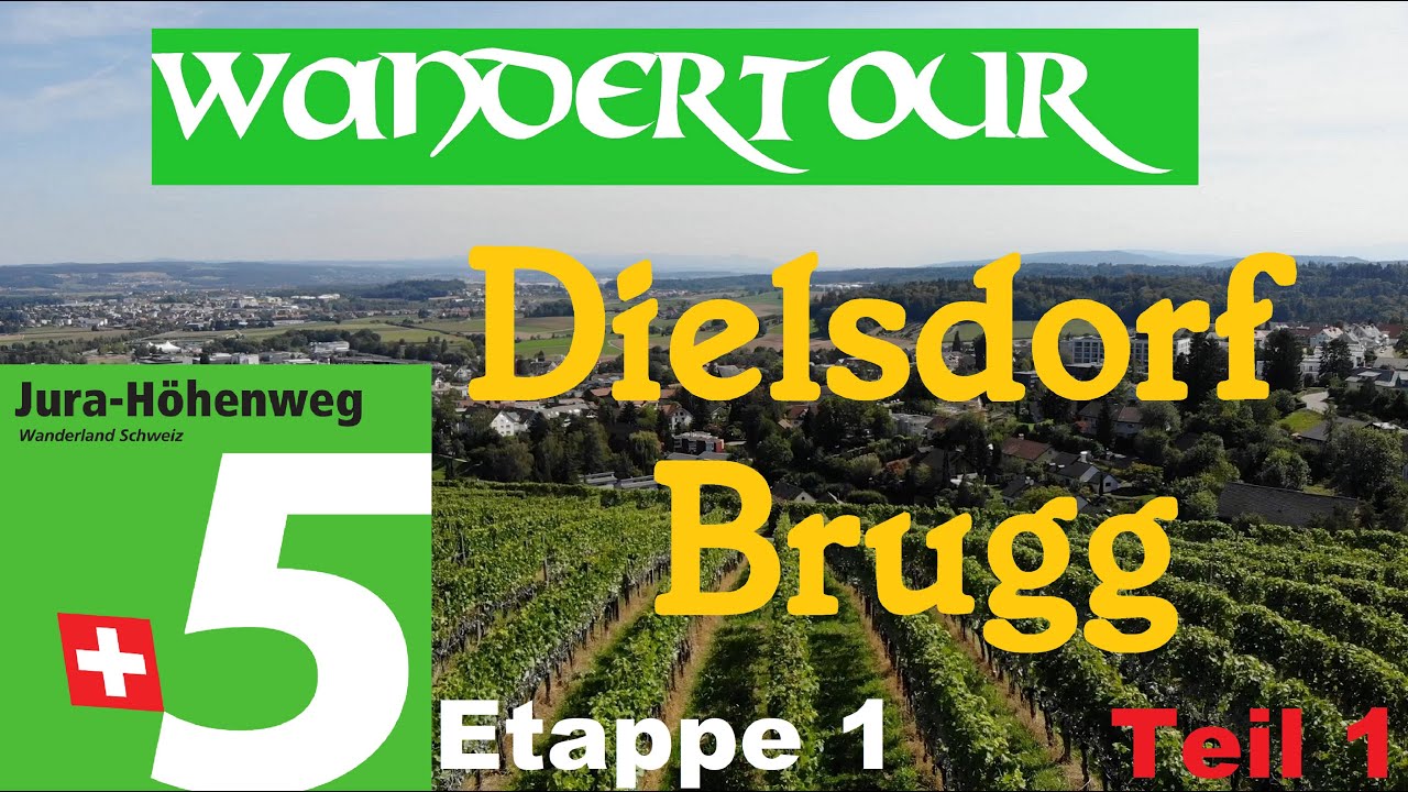 Jura Höhenweg 5   Dielsdorf Brugg Etappe 1 Teil 1 #wanderlust  #schweiz