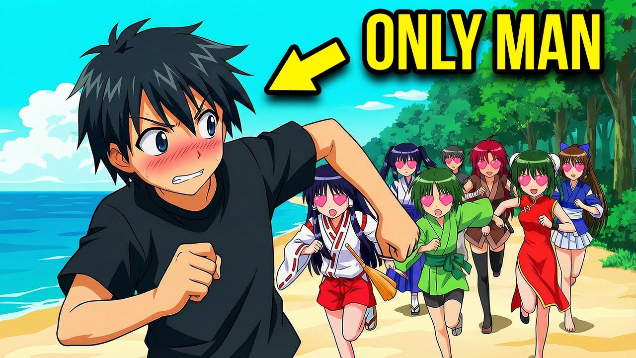 Boy Is Stuck On An Island With Thirsty Girls Who Want Him!