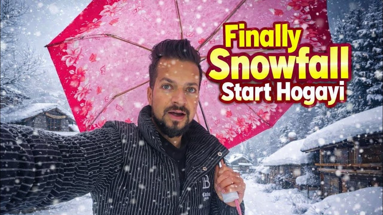 Alhamdulillah Snowfall Start Hogayii 😍
