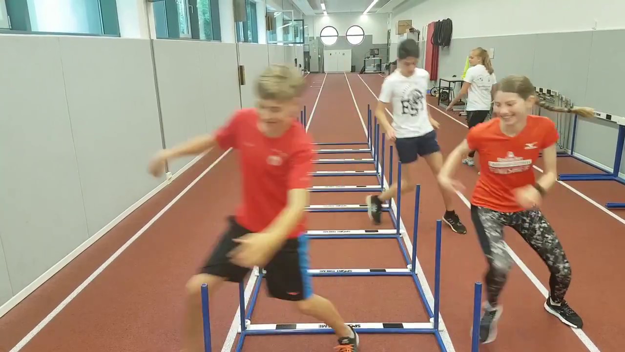 Lauf  und Hürden-ABC mit Hürden