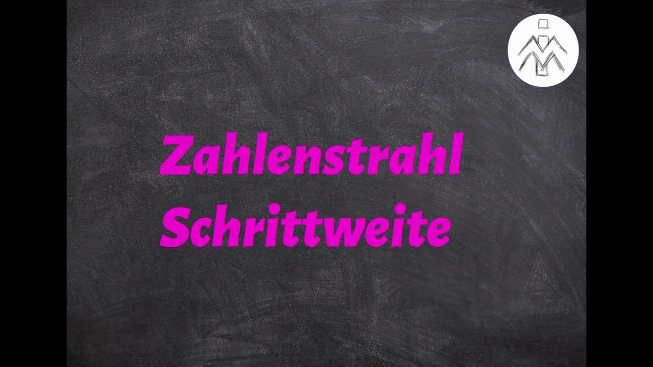 Zahlenstrahl - Schrittweite
