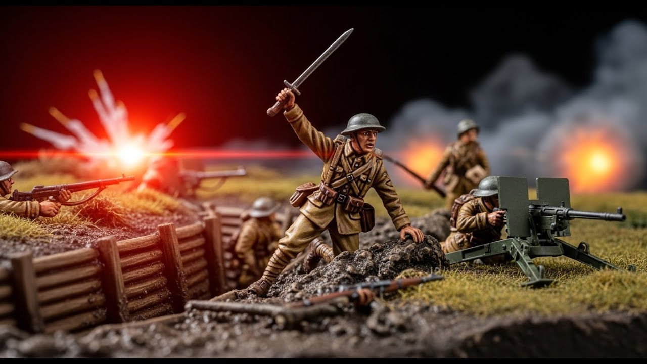 Army Men Stop Motion - Epic WWI Trench Battle You&rsquo;ve Never Seen Before!