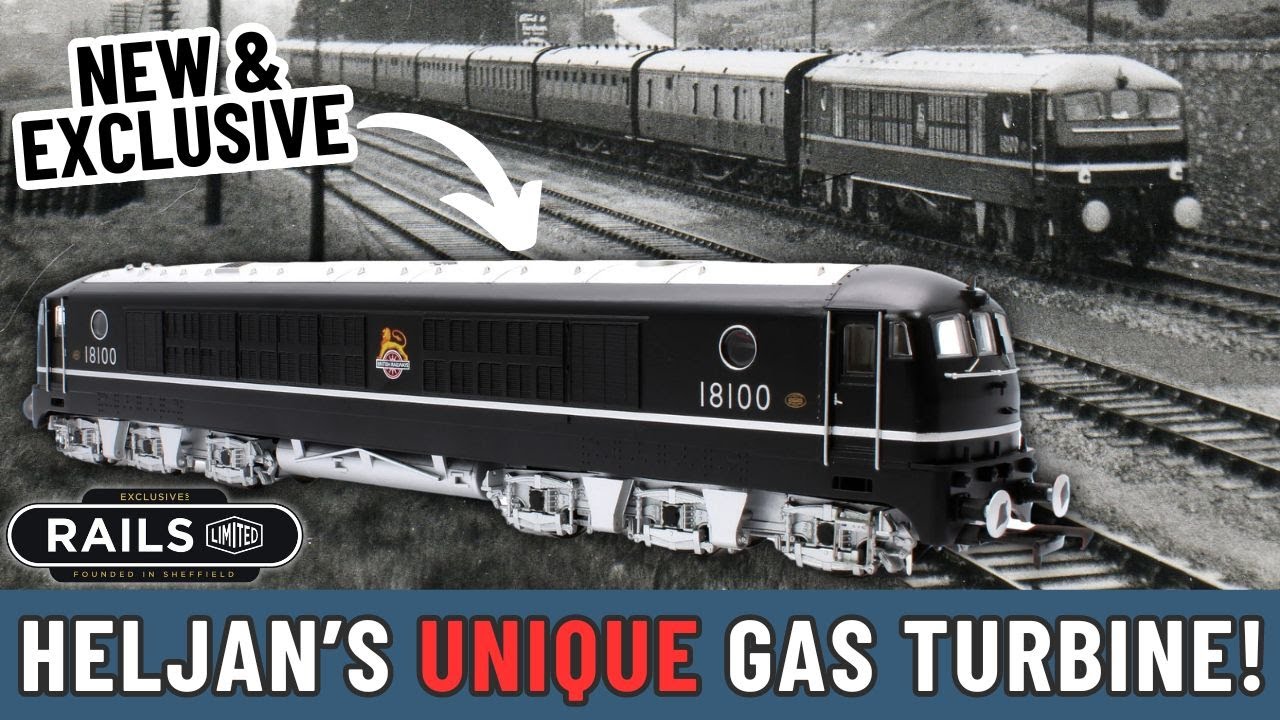 The forgotten Gas Turbine Experiment? - Heljan OO Gauge '18100' Overview & Loco History