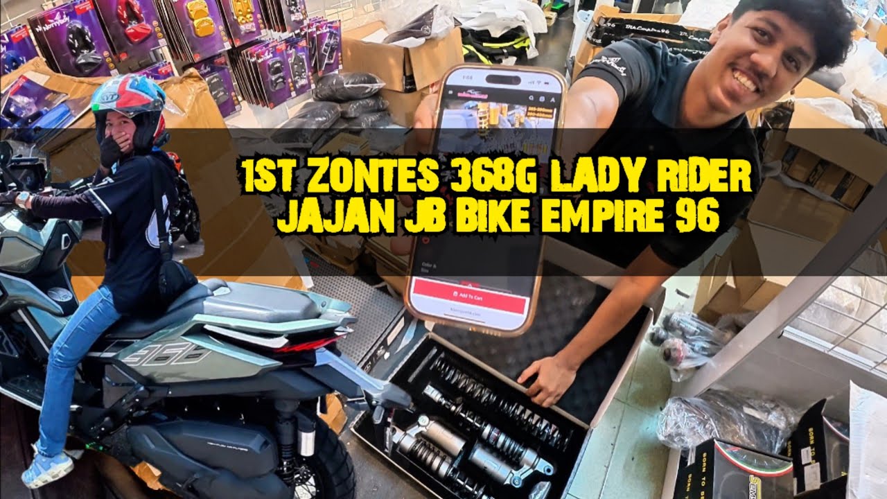 Poison To The Max @BikeEmpire96 Zontes 368G accessories  / SCOOTERS