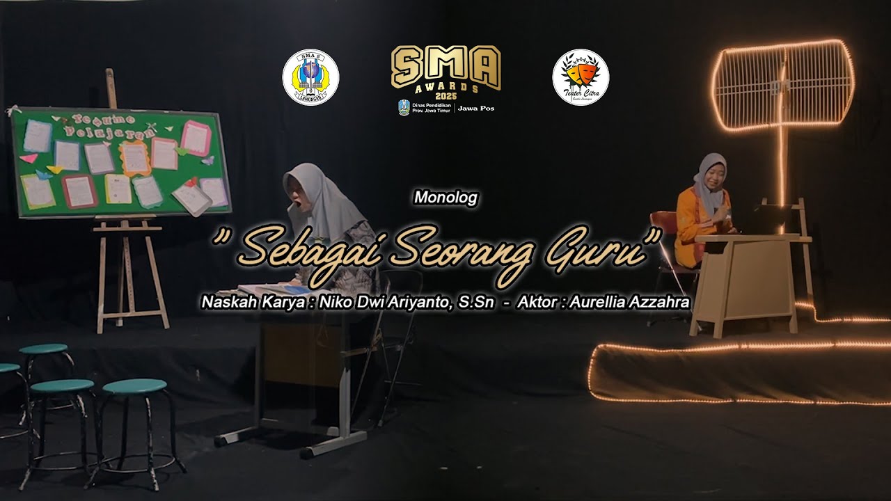 Jawa Pos SMA Awards 2025  _Monolog_SMAN 2 Lamongan_AURELIA AZZAHRA