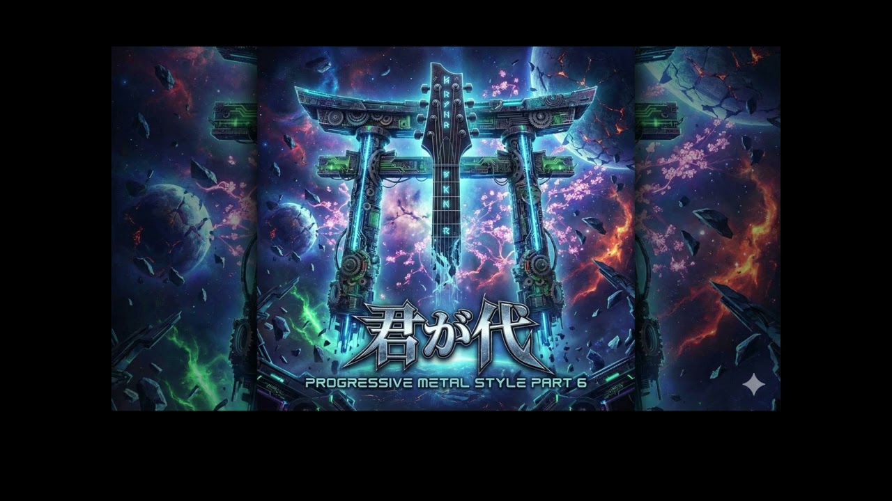 君が代　Kimigayo Progressive metal style part 6