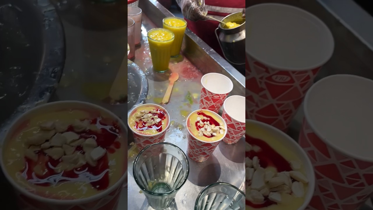 सबसे अलग है यह Blue Lassi ki lassi 😍&hearts;️ ||Apne try kiya kya ?  Streetfood|| #shorts #shortvideo