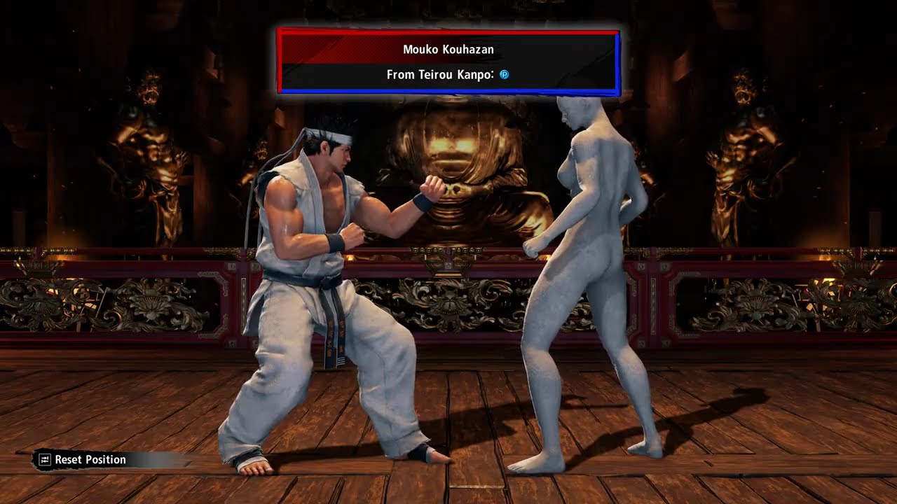 Virtua Fighter 5 REVO - Akira Yuki Move List & Combos 4K UHD