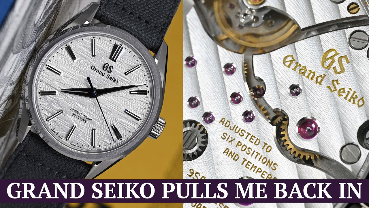 This titanium Grand Seiko makes me want one again - Evolution 9 SLGW003 Hi-Beat 9SA4