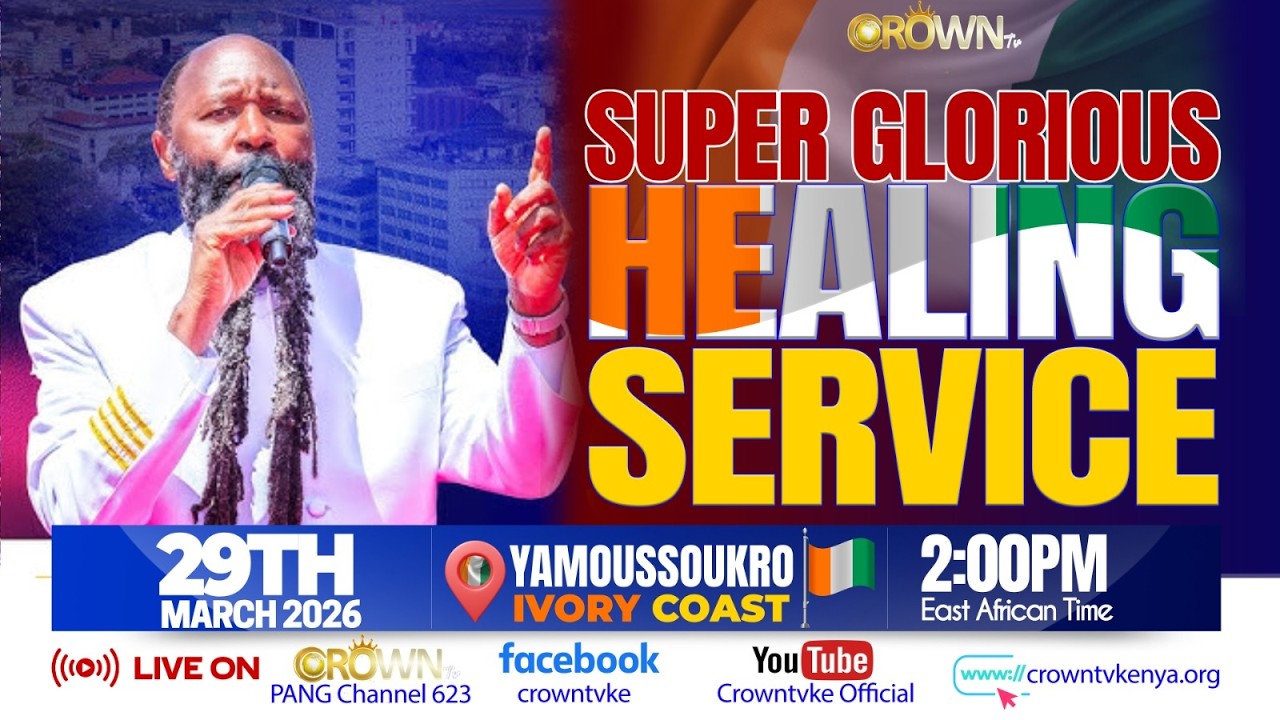 🔴#Live :  SUPER GLORIOUS HEALING SERVICE IN YAMOUSSOUKRO, IVORY COAST - MARCH 29, 2026