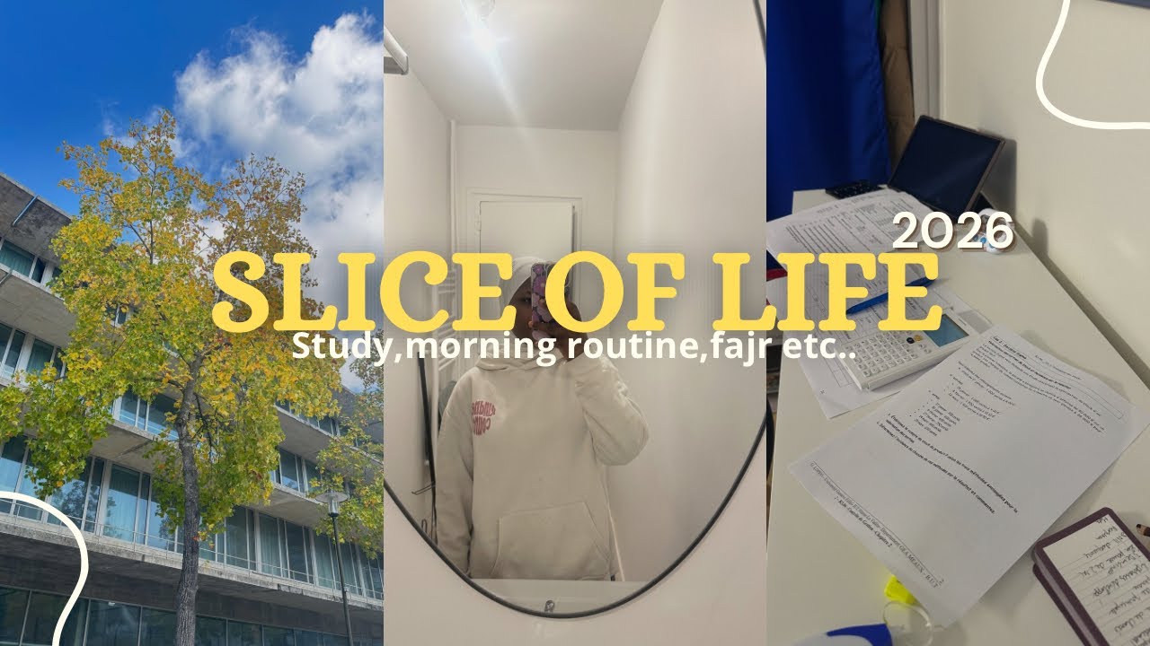 A day in my life (Study, fajr, morning routine,cookies etc...)episode 2