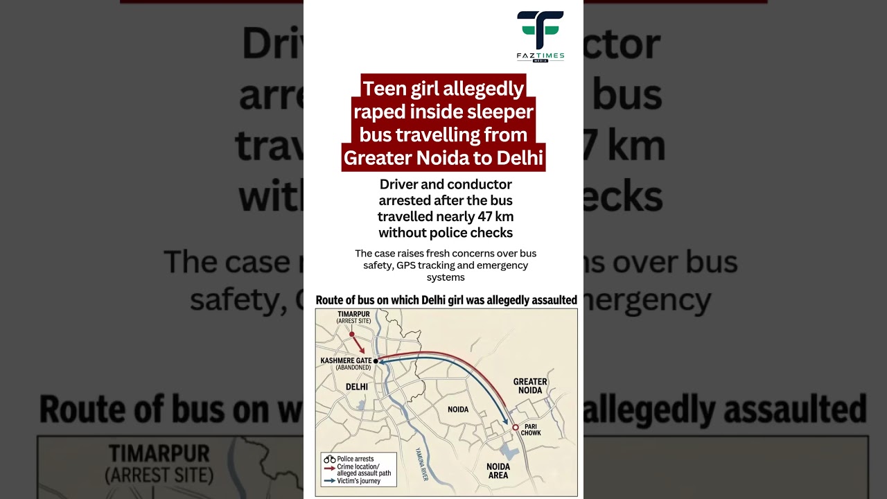 Sleeper Bus Travels 47km Across Delhi After Assault &mdash; 0 Police Checks? 🚨