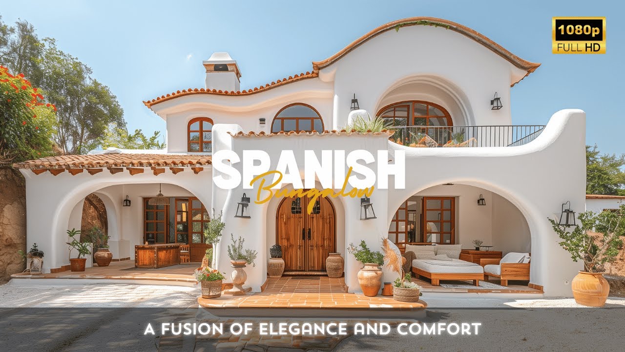 Contemporary Spanish Bungalow: A Fusion of Elegance and Comfort