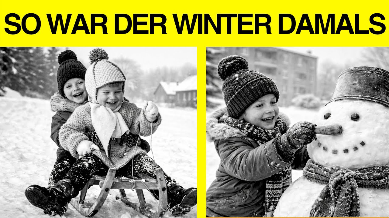 Das haben wir früher im Winter in der DDR gemacht