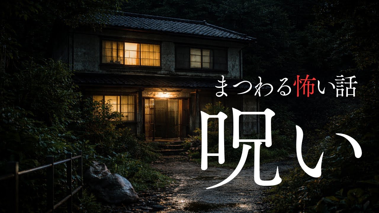 【怪談朗読】忘れるはずないと思っていた…　呪いにまつわる怖い話　千年怪談【語り手】sheep【奇々怪々】【怖い話】【朗読】【ホラー】【心霊】【オカルト】【都市伝説】【作業用】【睡眠用】