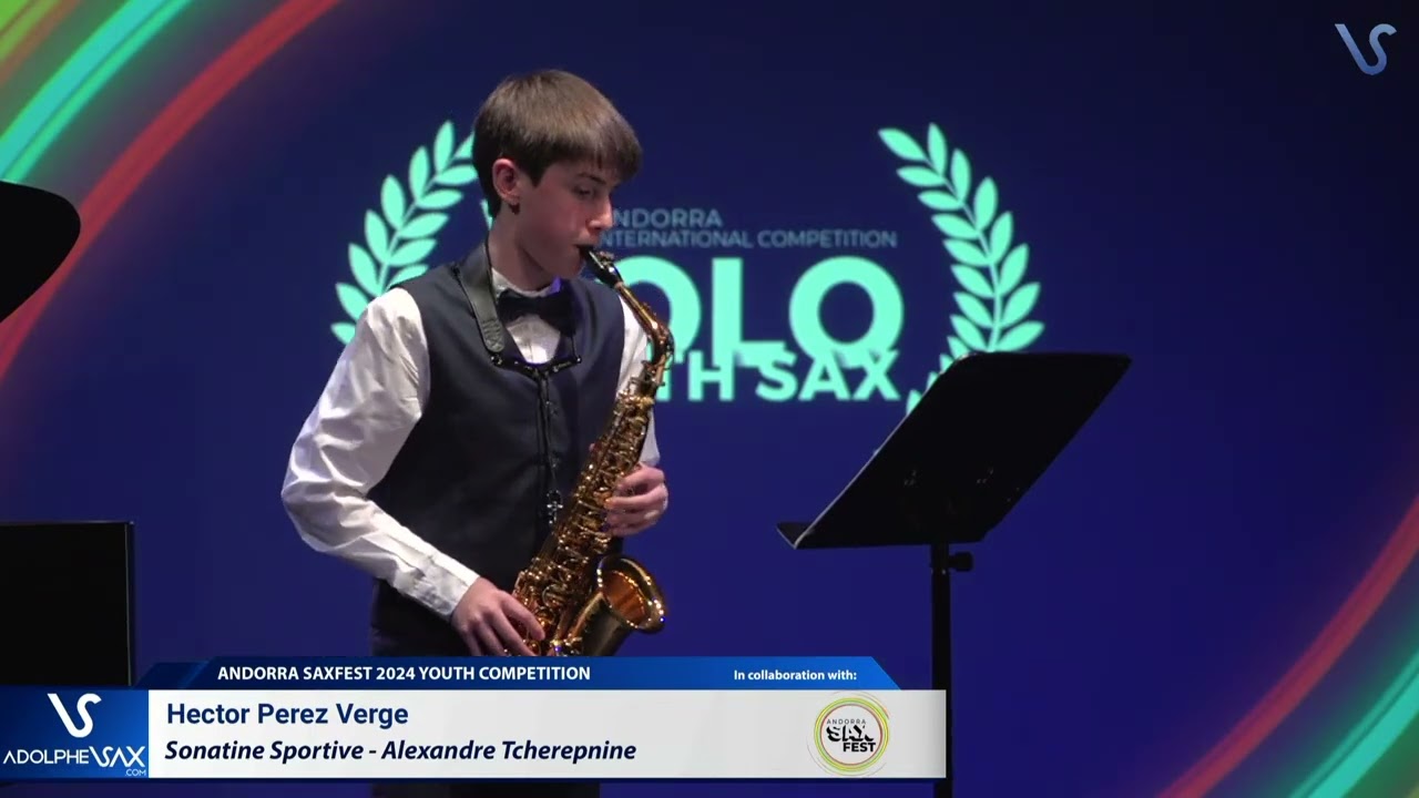 Hector Perez Verge plays Sonatine Sportive - Alexandre Tcherepnine
