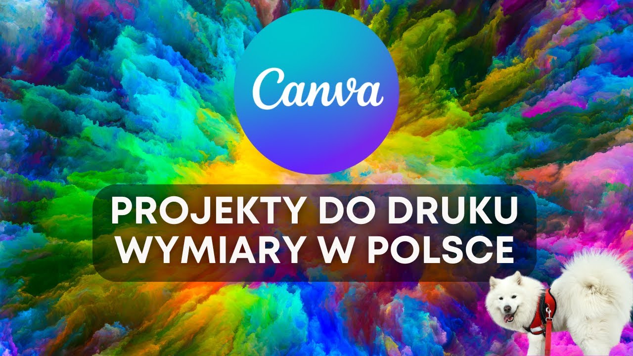 Canva Kurs Online 💻 Projekty Do Druku + Lista Popularnych Wymiarów w Polsce ⭐