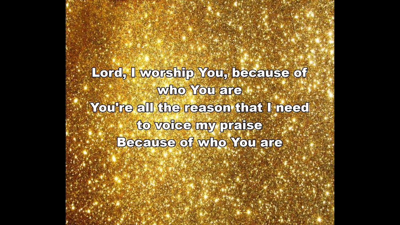 BECAUSE OF WHO YOU ARE Instrumental - Sandi Patti