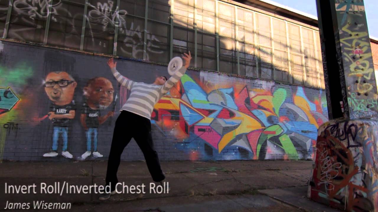 Frisbeepedia: Inverted Roll (Freestyle Disc How-to)