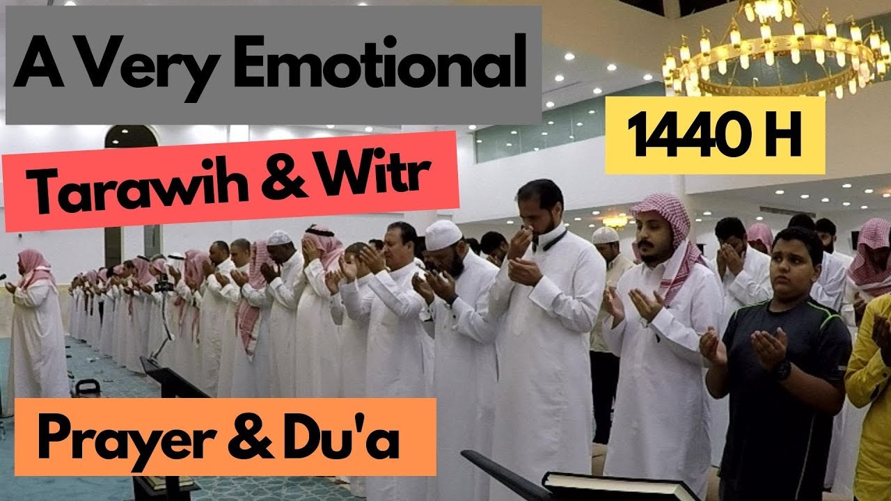 A Very Emotional Prayer Recitation in Al Nuaimi Mosque Dammam Saudi Arabia on 27 Ramadhan 1440 H