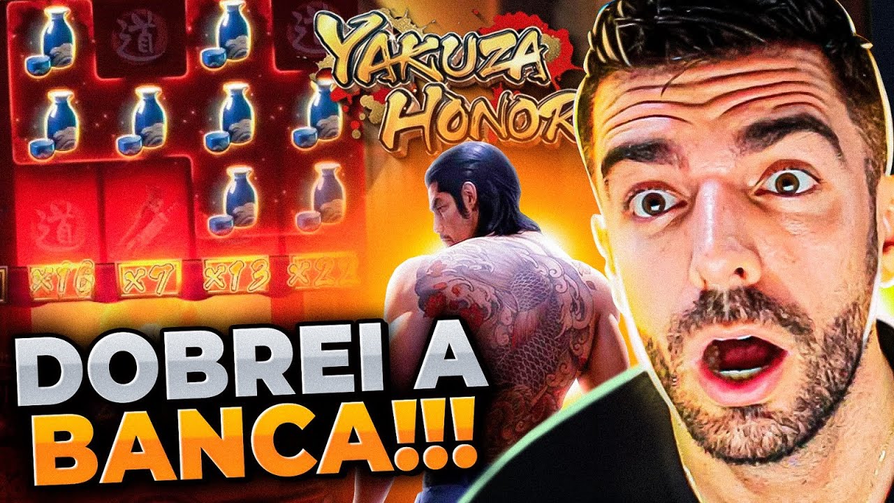 ESTRATEGIA DA ESCADINHA FEZ EU DOBRAR A BANCA NO YAKUZA HONOR! *yakuza honor slot*