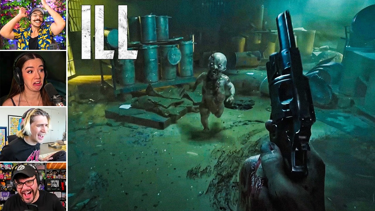 Streamers React to ILL New Horror Game , Summer Game Fest