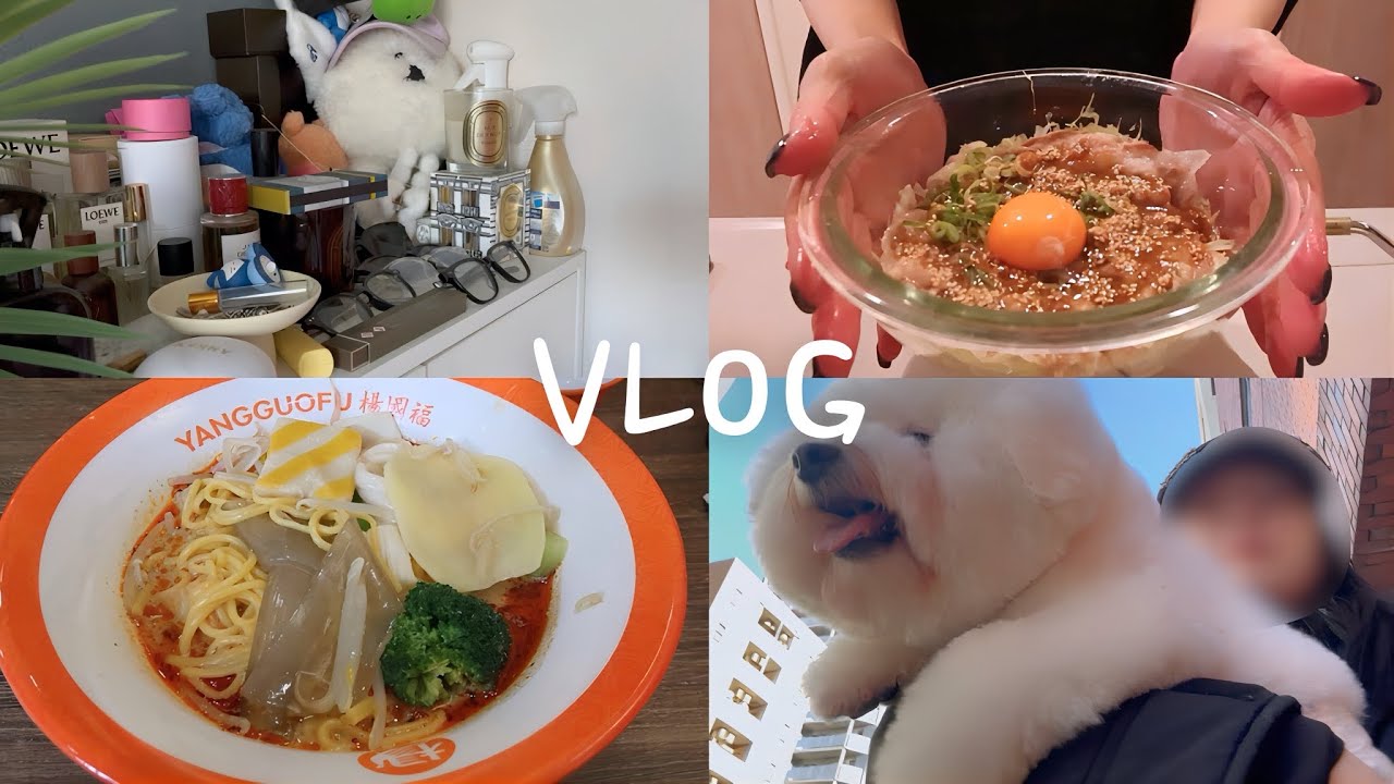 ３０代OLの平凡な日常VLOG🌸｜働いて遊んでよく食べた5日間🍙｜自炊,SHEIN購入品