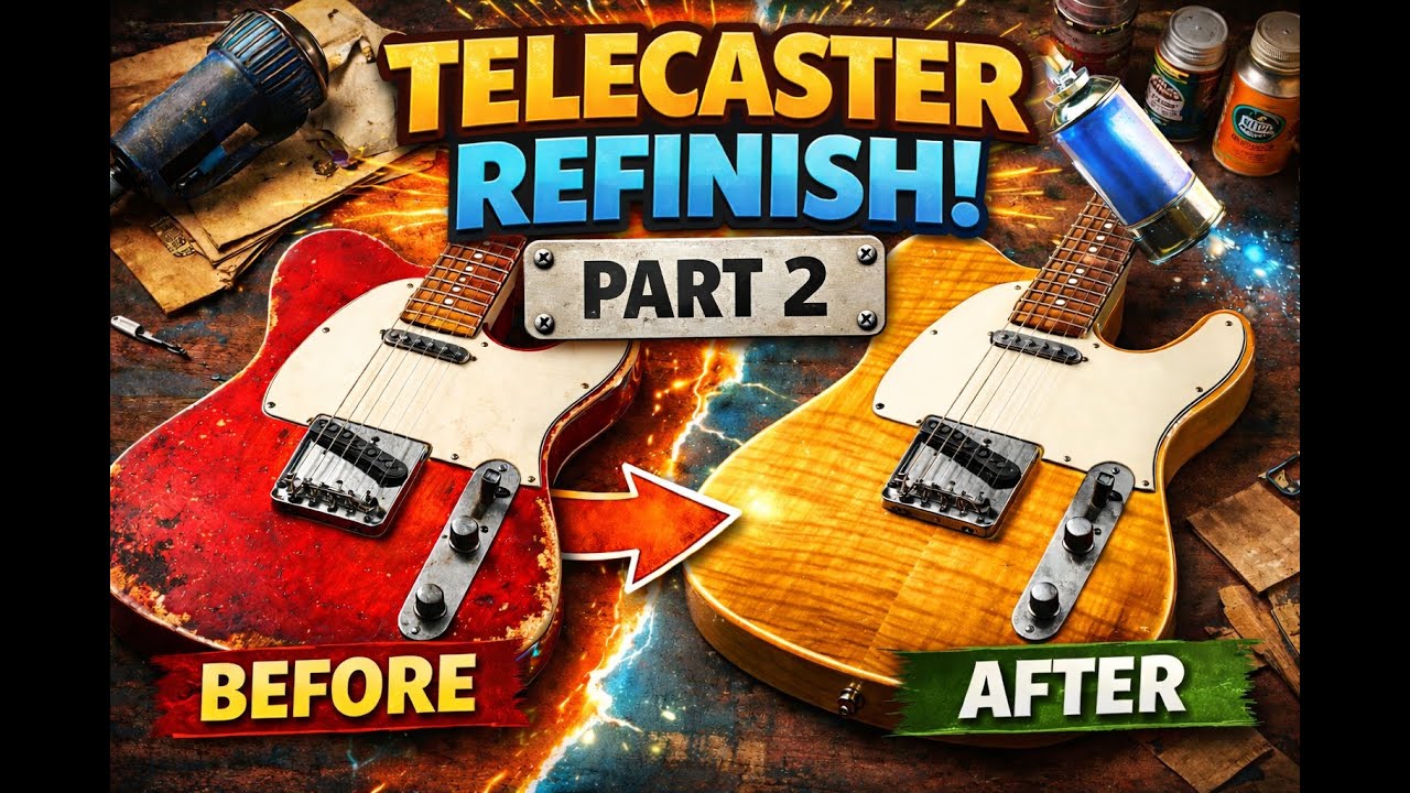 Telecaster Refinish 2   SD 480p
