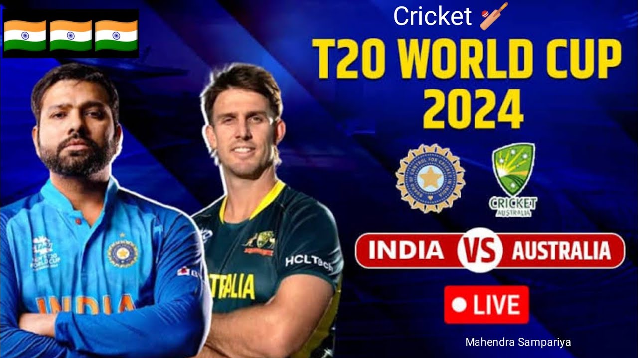 INDIA VS AUSTRALIA T20 WORLD CUP 🏆SEMI FINAL MATCH WORLD CUP 2024#cricket#indvsaus#india#highlights