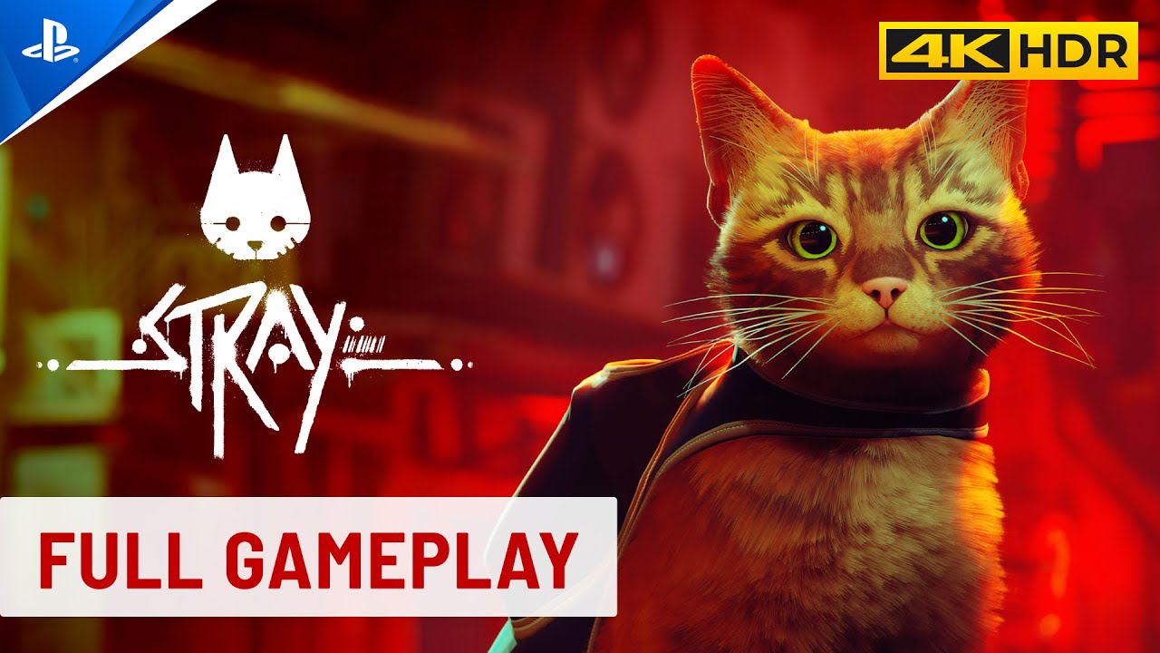 Stray - Full Gameplay Walkthrough [ULTRA Graphics | PS5 Pro | 4K HDR 60FPS]