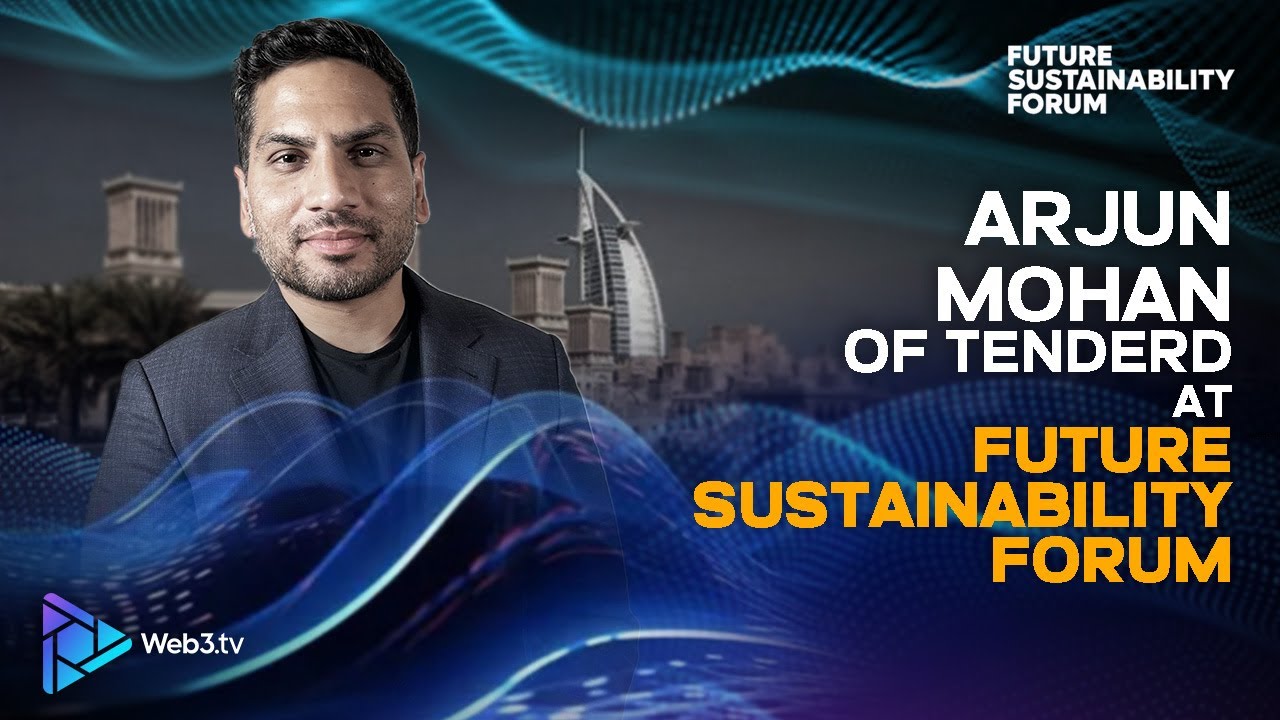 Arjun Mohan, CEO and Founder of TENDERD  at Future Sustainability Forum