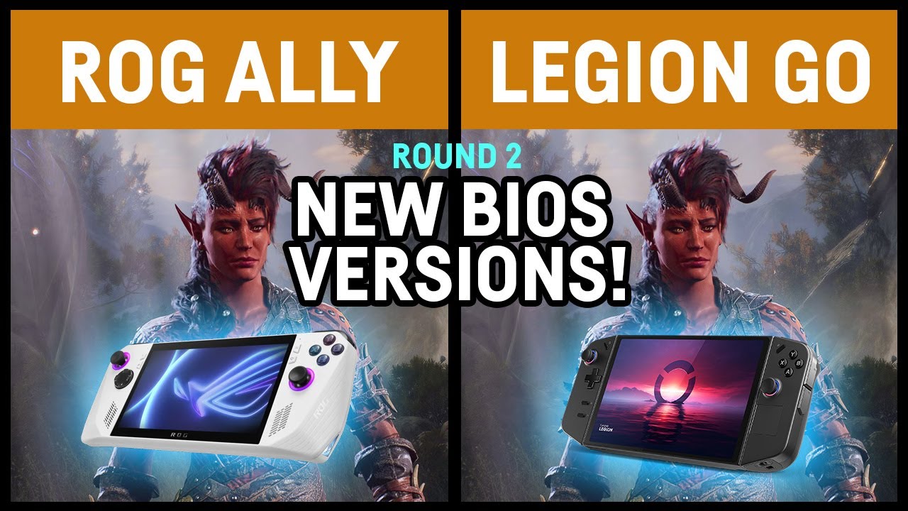 (NEW BIOS VERSIONS!) ASUS ROG ALLY vs. LENOVO LEGION GO