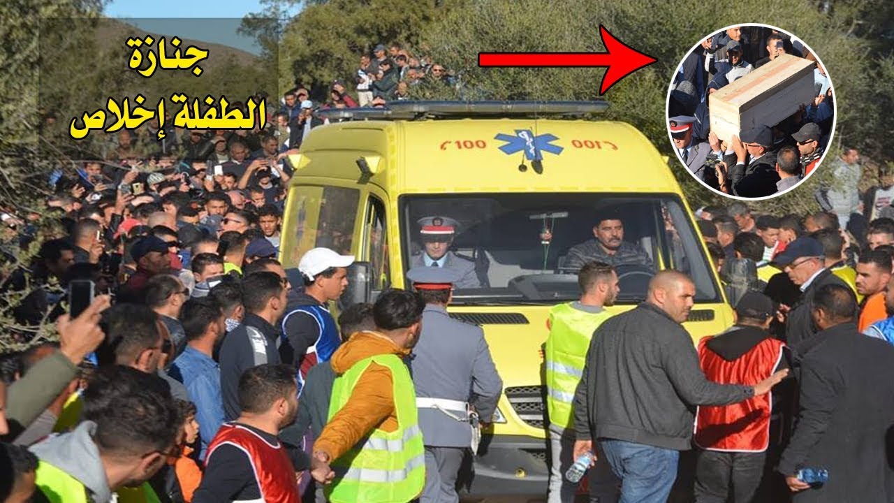 دموع وحزن أثناء تشييع جثمان الطفلة إخلاص البوجدايني في جنازة مهيبة
