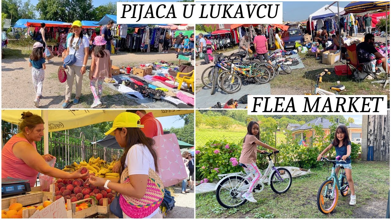 Tražim bicikle na pijaci u Lukavcu | Looking for bikes at the flea market