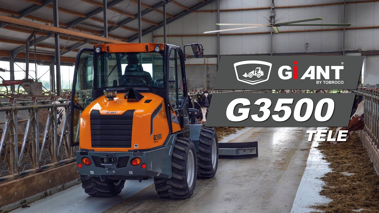 G3500 TELE // A NEW TELESCOPIC LOADER FROM TOBROCO-GIANT