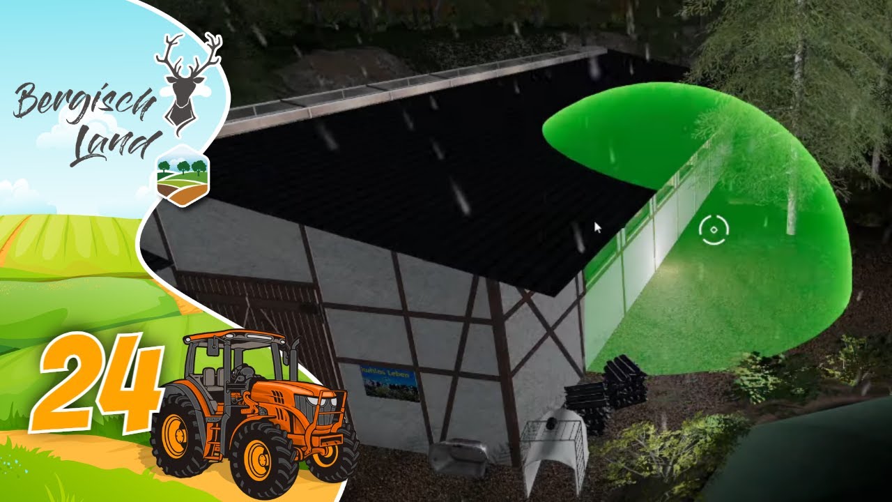LS19 Bergisch Land #24 / Palast für die Kuh! Endlich ist genug Platz! / LS19 Multiplayer