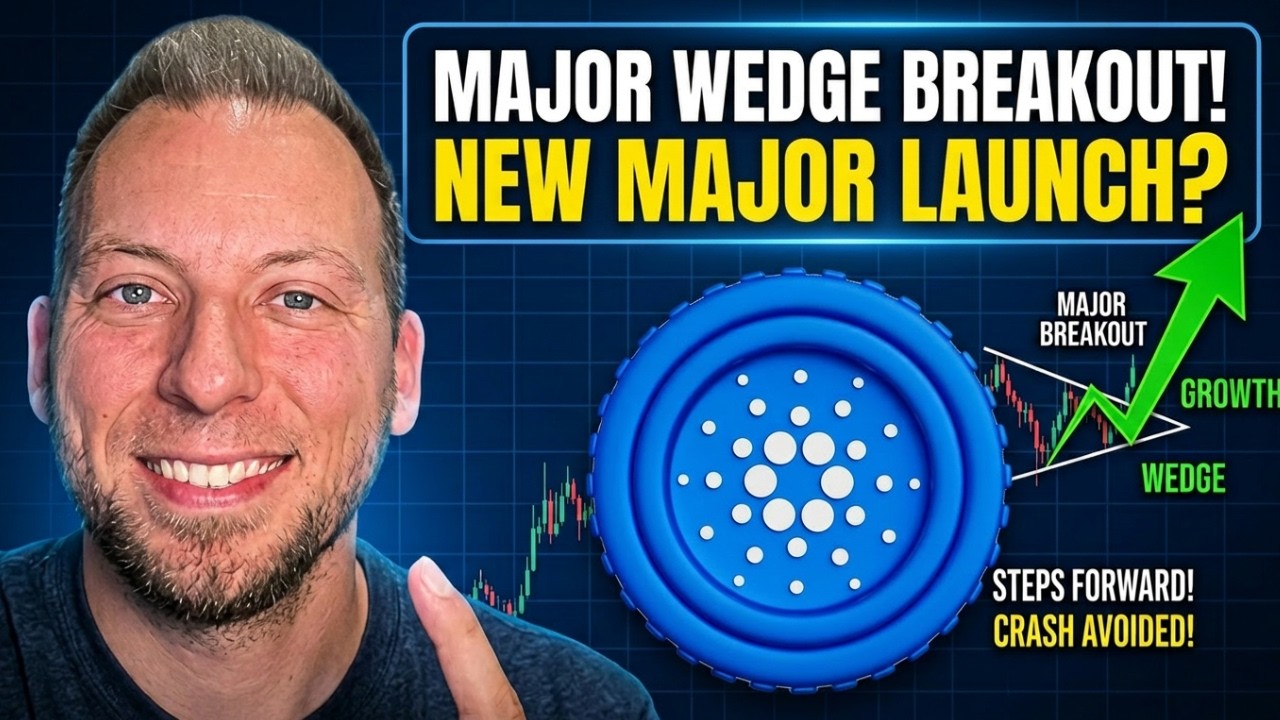 CARDANO ADA &mdash; крупный прорыв клина! Новый запуск в Cardano?! Движемся вперед!