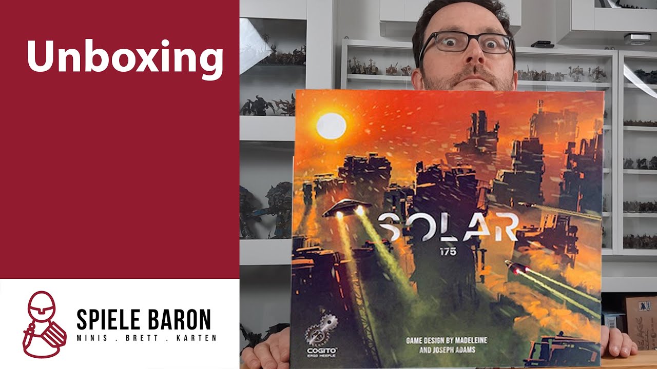 SciFi Legacy Brettspiel der Extraklasse: Unboxing Solar 175 - Ein Mix aus Euro- und Exploration Game