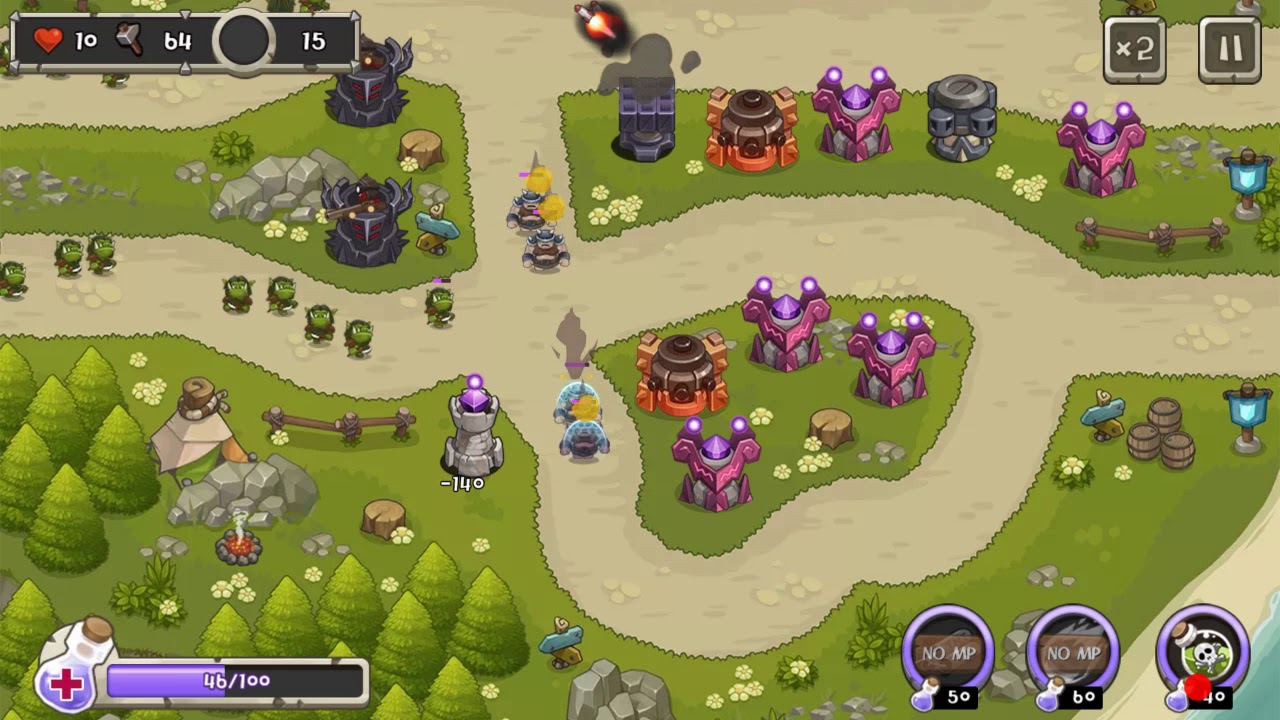 Tower Defense King - Stage 5 Endless - 21 Waves