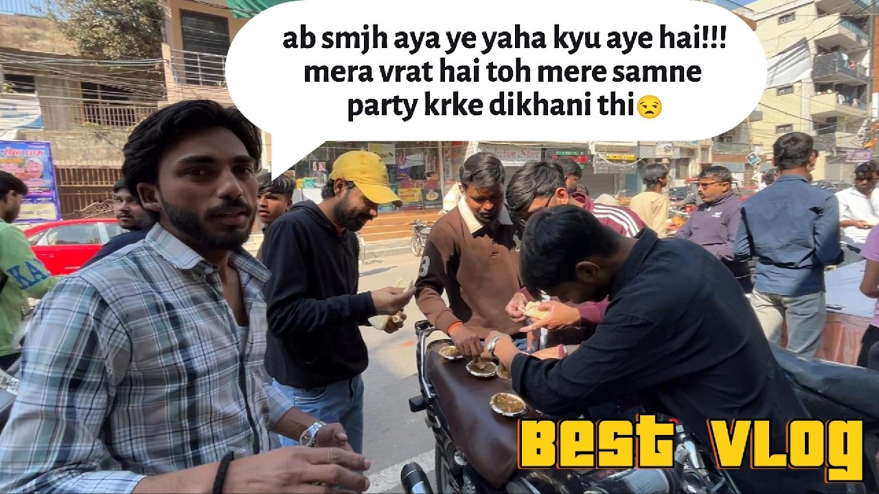 Bhang pine ke baad bhandare ka prashad khaya #vlog #explore