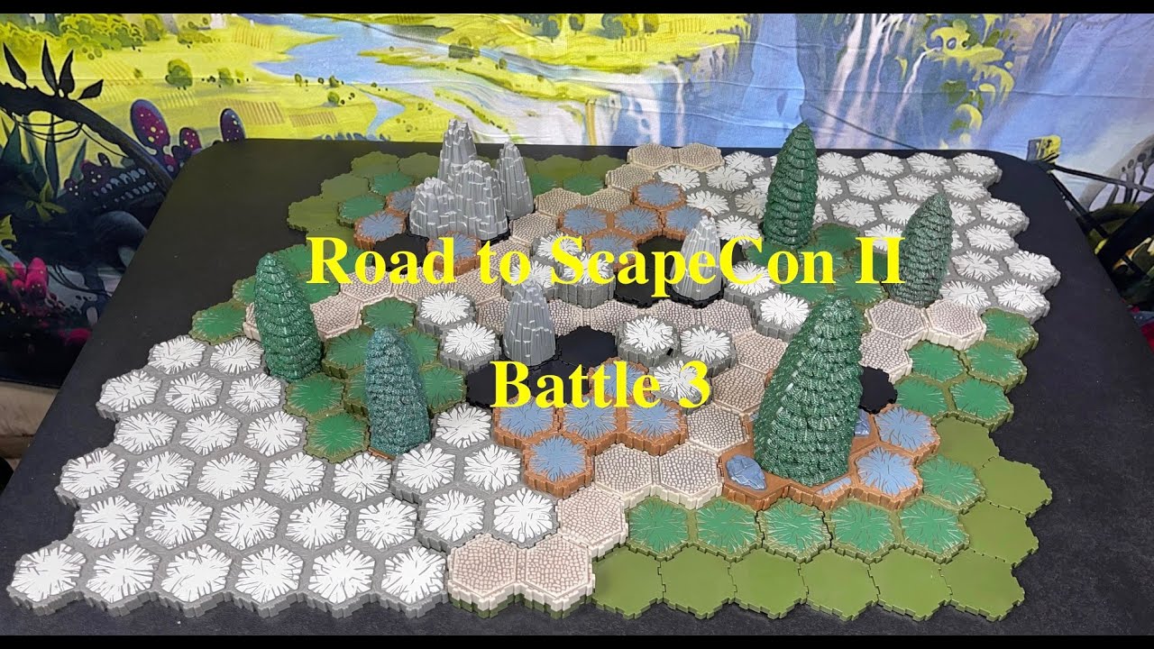 Heroscape Battle Bros: Road to ScapeCon II Simulated Main Event Battle 3!