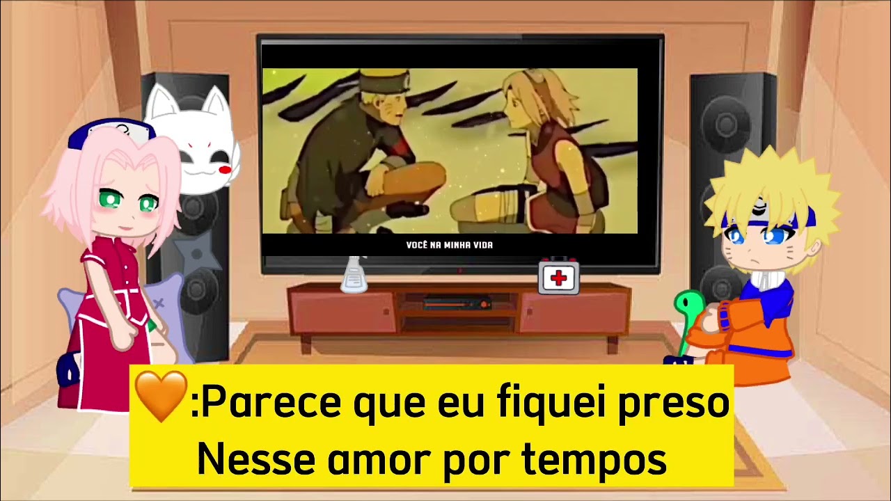 •Naruto and Sakura Gennins React to Rap-Declaração do Naruto/
