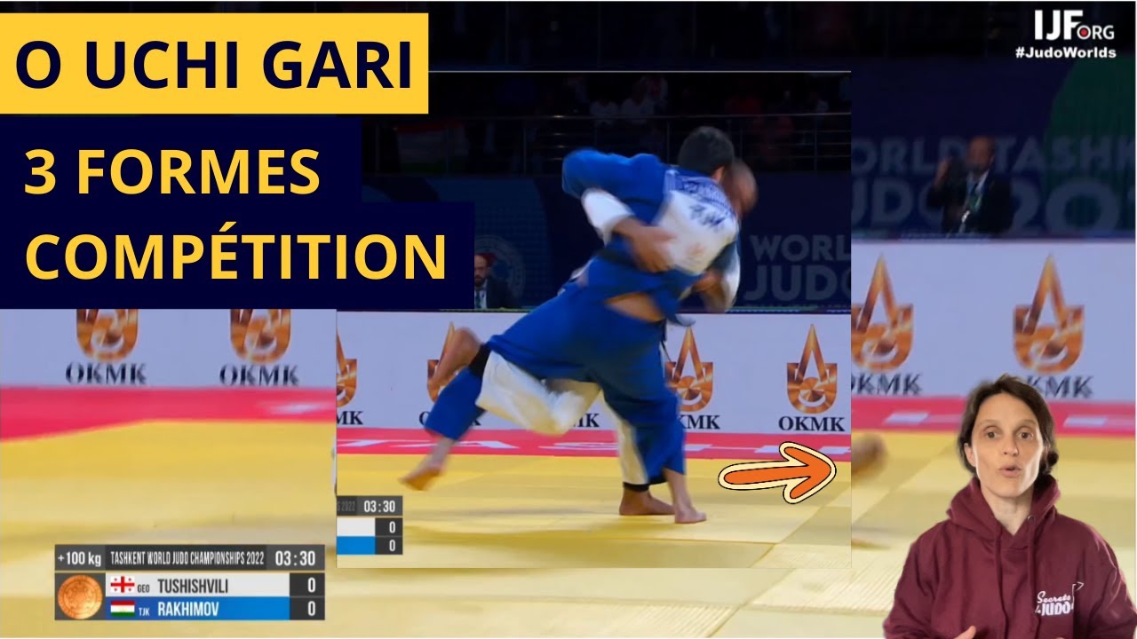 O uchi gari : 3 formes compétitions