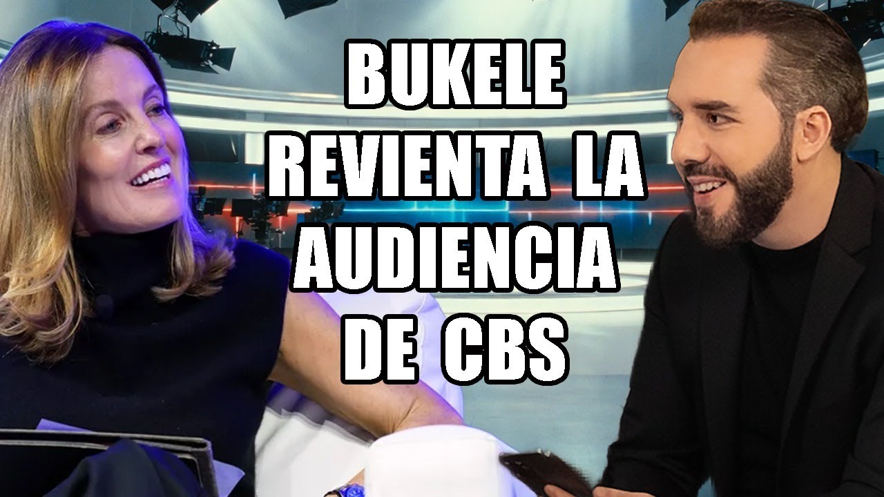 Bukele arrasa en audiencia en el programa más visto de USA con más de 8 millones en la CBS