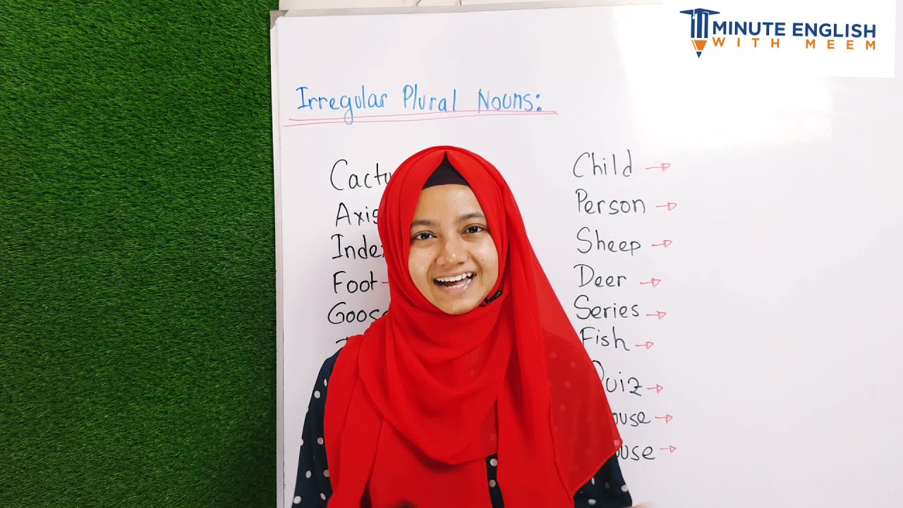 Irregular plural noun | Grammar | Noore Jannat Meem