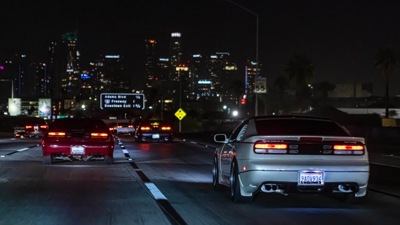 2022 Socal 300zx Z32 Midnight Tunnel Run Cruise