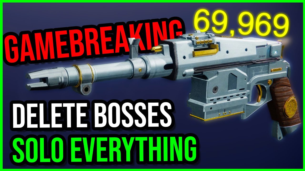 This Game Breaking "Build" DELETES Bosses! Destiny 2
