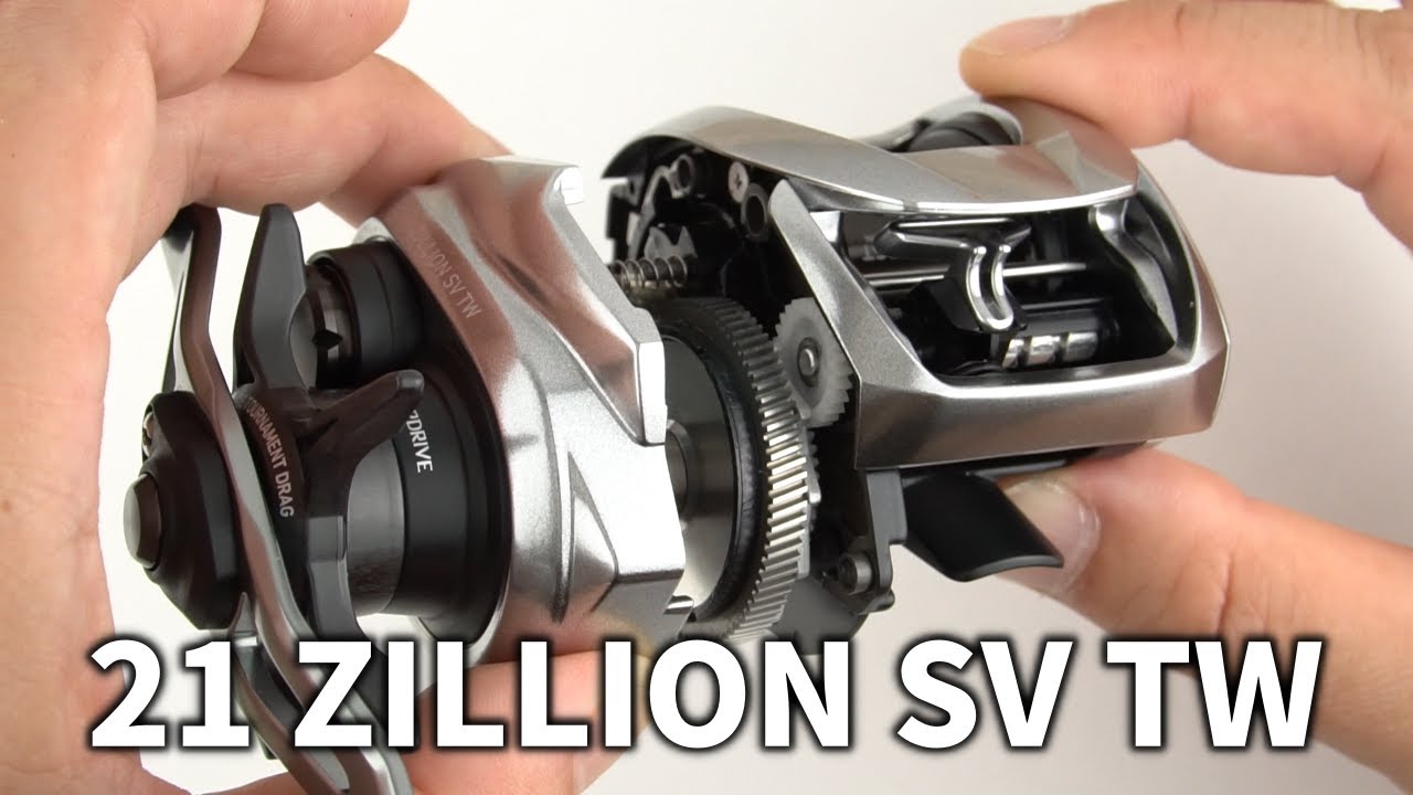 21ジリオン SVTW をオーバーホールして魚を釣る