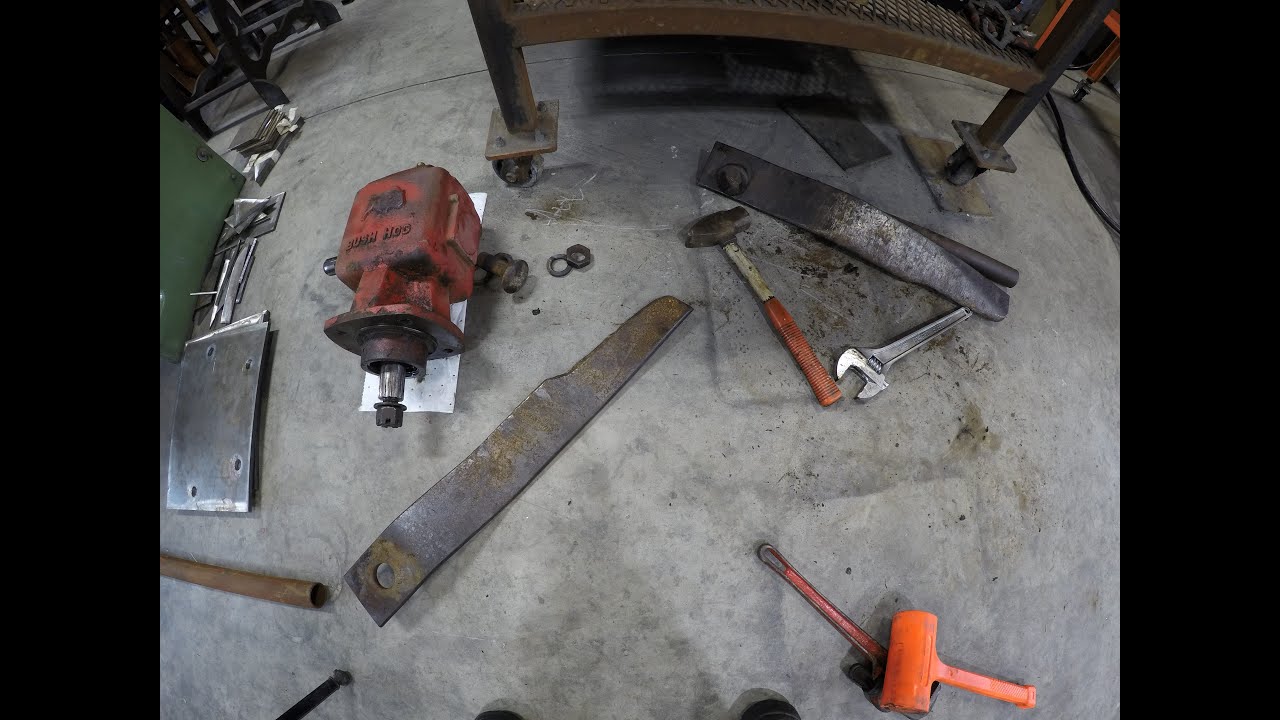 Another Bush Hog repair
