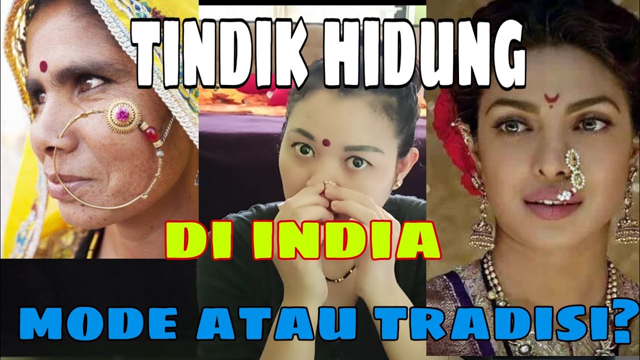 tindik hidung di india, tradisi atau gaya???